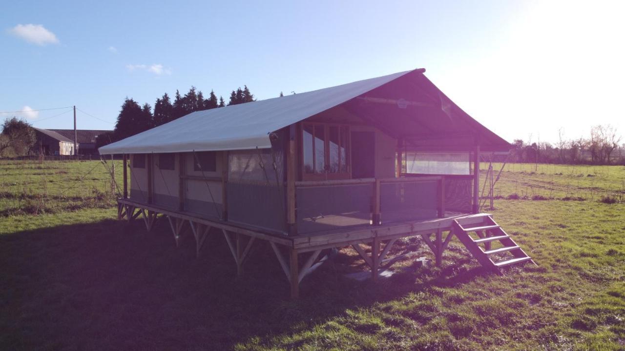 Camping A La Ferme - Hebergements Insolites Cerisy-la-Foret Eksteriør billede